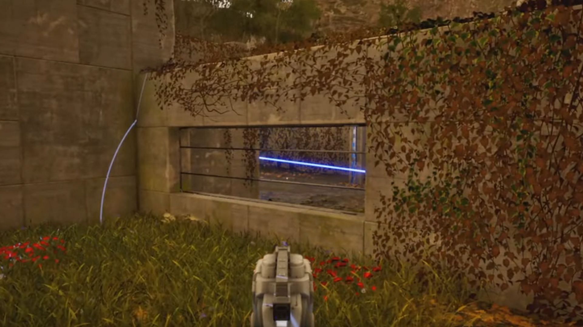 Position the jammer to disable the laser barrier (Image via Devolver Digital)